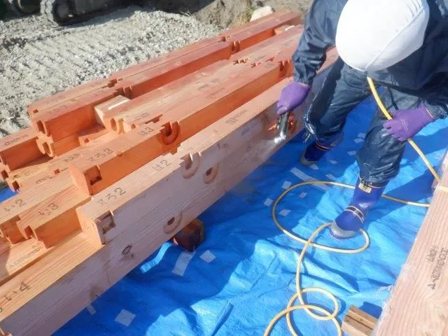 施工される前に処理することも多いです